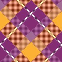 Scottish Tartan Pattern. Tartan Seamless Pattern for Shirt Printing,clothes, Dresses, Tablecloths, Blankets, Bedding, Paper,quilt,fabric and Other Textile Products. vector