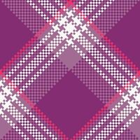 Scottish Tartan Pattern. Checkerboard Pattern Seamless Tartan Illustration Set for Scarf, Blanket, Other Modern Spring Summer Autumn Winter Holiday Fabric Print. vector