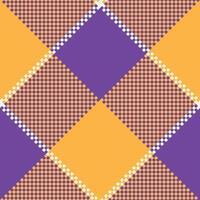 Scottish Tartan Pattern. Classic Scottish Tartan Design. Template for Design Ornament. Seamless Fabric Texture. vector