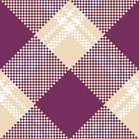 Scottish Tartan Pattern. Abstract Check Plaid Pattern Seamless Tartan Illustration Set for Scarf, Blanket, Other Modern Spring Summer Autumn Winter Holiday Fabric Print. vector