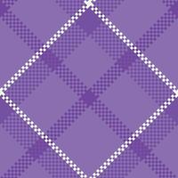 Scottish Tartan Pattern. Classic Scottish Tartan Design. Seamless Tartan Illustration Set for Scarf, Blanket, Other Modern Spring Summer Autumn Winter Holiday Fabric Print. vector