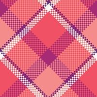Scottish Tartan Seamless Pattern. Checkerboard Pattern Template for Design Ornament. Seamless Fabric Texture. vector