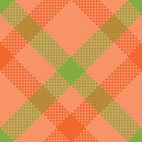 Scottish Tartan Seamless Pattern. Tartan Plaid Seamless Pattern. Seamless Tartan Illustration Set for Scarf, Blanket, Other Modern Spring Summer Autumn Winter Holiday Fabric Print. vector