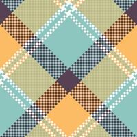 Scottish Tartan Seamless Pattern. Abstract Check Plaid Pattern Template for Design Ornament. Seamless Fabric Texture. vector