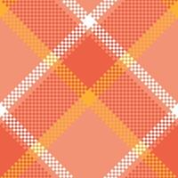 Tartan Plaid Seamless Pattern. Plaid Pattern Seamless. Seamless Tartan Illustration Set for Scarf, Blanket, Other Modern Spring Summer Autumn Winter Holiday Fabric Print. vector