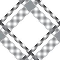 Tartan Pattern Seamless. Pastel Scottish Plaid, Template for Design Ornament. Seamless Fabric Texture. vector