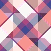 Classic Scottish Tartan Design. Plaids Pattern Seamless. Seamless Tartan Illustration Set for Scarf, Blanket, Other Modern Spring Summer Autumn Winter Holiday Fabric Print. vector