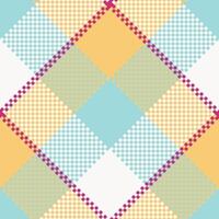 Classic Scottish Tartan Design. Traditional Scottish Checkered Background. Traditional Scottish Woven Fabric. Lumberjack Shirt Flannel Textile. Pattern Tile Swatch Included. vector