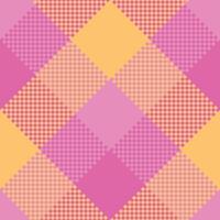 Tartan Plaid Seamless Pattern. Checkerboard Pattern. Seamless Tartan Illustration Set for Scarf, Blanket, Other Modern Spring Summer Autumn Winter Holiday Fabric Print. vector