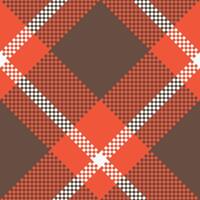 Tartan Pattern Seamless. Sweet Checkerboard Pattern Template for Design Ornament. Seamless Fabric Texture. vector
