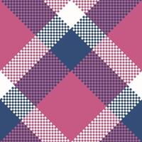 Scottish Tartan Plaid Seamless Pattern, Abstract Check Plaid Pattern. Template for Design Ornament. Seamless Fabric Texture. Illustration vector