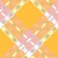 Scottish Tartan Plaid Seamless Pattern, Checker Pattern. Traditional Scottish Woven Fabric. Lumberjack Shirt Flannel Textile. Pattern Tile Swatch Included. vector