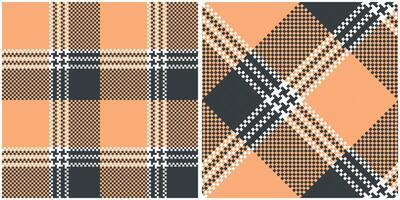 Tartan Seamless Pattern. Gingham Patterns Seamless Tartan Illustration Set for Scarf, Blanket, Other Modern Spring Summer Autumn Winter Holiday Fabric Print. vector