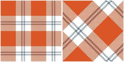 Tartan Seamless Pattern. Scottish Plaid, Traditional Scottish Woven Fabric. Lumberjack Shirt Flannel Textile. Pattern Tile Swatch Included. vector