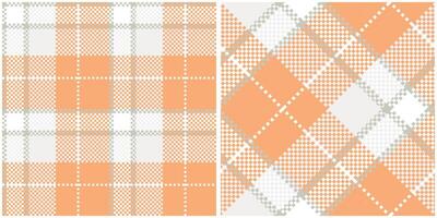 Tartan Seamless Pattern. Classic Plaid Tartan Traditional Scottish Woven Fabric. Lumberjack Shirt Flannel Textile. Pattern Tile Swatch Included. vector