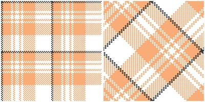 Tartan Seamless Pattern. Classic Plaid Tartan Template for Design Ornament. Seamless Fabric Texture. vector