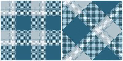 Plaids Pattern Seamless. Checkerboard Pattern Template for Design Ornament. Seamless Fabric Texture. vector