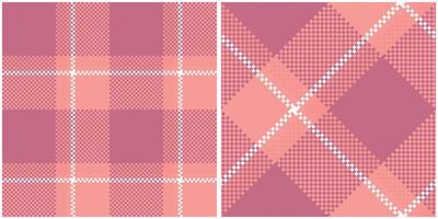 Plaids Pattern Seamless. Tartan Plaid Seamless Pattern. Seamless Tartan Illustration Set for Scarf, Blanket, Other Modern Spring Summer Autumn Winter Holiday Fabric Print. vector