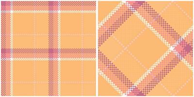 Plaids Pattern Seamless. Traditional Scottish Checkered Background. Seamless Tartan Illustration Set for Scarf, Blanket, Other Modern Spring Summer Autumn Winter Holiday Fabric Print. vector