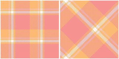 Plaids Pattern Seamless. Traditional Scottish Checkered Background. Template for Design Ornament. Seamless Fabric Texture. vector