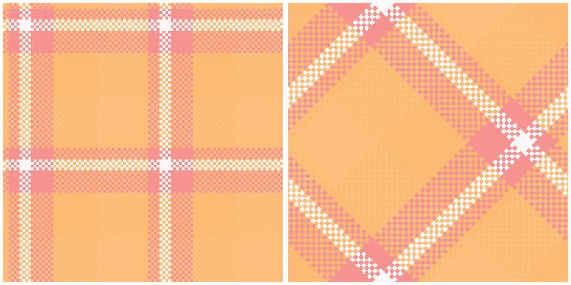 Plaid Pattern Seamless. Checker Pattern Template for Design Ornament. Seamless Fabric Texture.