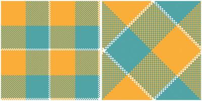 Tartan Pattern Seamless. Sweet Checker Pattern Traditional Scottish Woven Fabric. Lumberjack Shirt Flannel Textile. Pattern Tile Swatch Included. vector