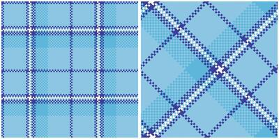 Plaid Pattern Seamless. Scottish Plaid, Traditional Scottish Woven Fabric. Lumberjack Shirt Flannel Textile. Pattern Tile Swatch Included. vector