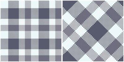 Plaid Pattern Seamless. Traditional Scottish Checkered Background. Seamless Tartan Illustration Set for Scarf, Blanket, Other Modern Spring Summer Autumn Winter Holiday Fabric Print. vector