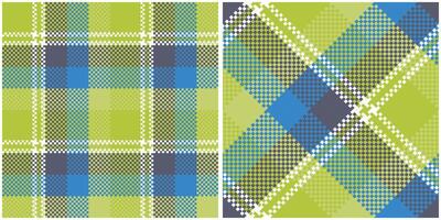 Plaid Pattern Seamless. Abstract Check Plaid Pattern Seamless. Tartan Illustration Set for Scarf, Blanket, Other Modern Spring Summer Autumn Winter Holiday Fabric Print. vector