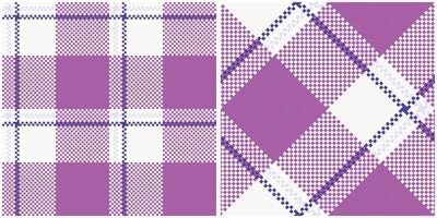 Plaid Patterns Seamless. Traditional Scottish Checkered Background. Traditional Scottish Woven Fabric. Lumberjack Shirt Flannel Textile. Pattern Tile Swatch Included. vector