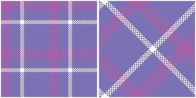 Plaid Patterns Seamless. Scottish Plaid, Traditional Scottish Woven Fabric. Lumberjack Shirt Flannel Textile. Pattern Tile Swatch Included. vector