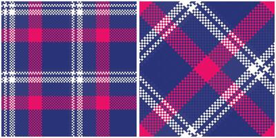 Scottish Tartan Pattern. Plaid Pattern Seamless Template for Design Ornament. Seamless Fabric Texture. vector