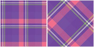 Scottish Tartan Pattern. Tartan Plaid Seamless Pattern. Template for Design Ornament. Seamless Fabric Texture. vector