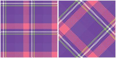 Scottish Tartan Pattern. Tartan Plaid Seamless Pattern. Template for Design Ornament. Seamless Fabric Texture. vector