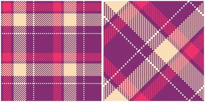 Scottish Tartan Pattern. Checkerboard Pattern Template for Design Ornament. Seamless Fabric Texture. vector