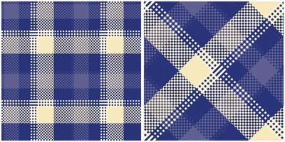 Scottish Tartan Pattern. Checker Pattern Traditional Scottish Woven Fabric. Lumberjack Shirt Flannel Textile. Pattern Tile Swatch Included. vector
