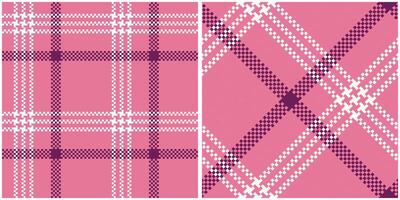 Scottish Tartan Pattern. Abstract Check Plaid Pattern Template for Design Ornament. Seamless Fabric Texture. vector