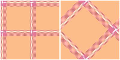 Scottish Tartan Seamless Pattern. Plaid Pattern Seamless Traditional Scottish Woven Fabric. Lumberjack Shirt Flannel Textile. Pattern Tile Swatch Included. vector