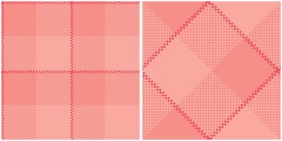 Scottish Tartan Seamless Pattern. Tartan Seamless Pattern Template for Design Ornament. Seamless Fabric Texture. vector
