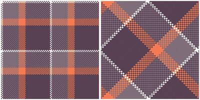 Scottish Tartan Seamless Pattern. Abstract Check Plaid Pattern Flannel Shirt Tartan Patterns. Trendy Tiles for Wallpapers. vector