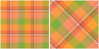 Scottish Tartan Seamless Pattern. Classic Scottish Tartan Design. Template for Design Ornament. Seamless Fabric Texture. vector