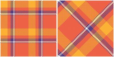 Tartan Plaid Seamless Pattern. Plaid Patterns Seamless. Flannel Shirt Tartan Patterns. Trendy Tiles for Wallpapers. vector