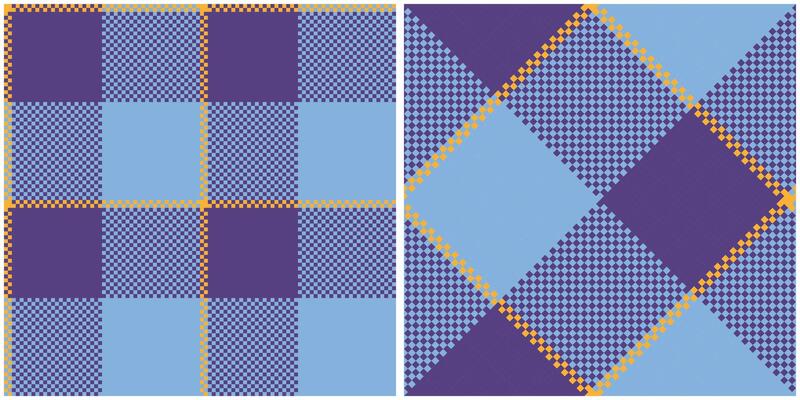 Tartan Plaid Seamless Pattern. Tartan Seamless Pattern. Template for Design Ornament. Seamless Fabric Texture.