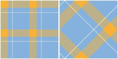 Tartan Plaid Seamless Pattern. Checkerboard Pattern. Template for Design Ornament. Seamless Fabric Texture. vector