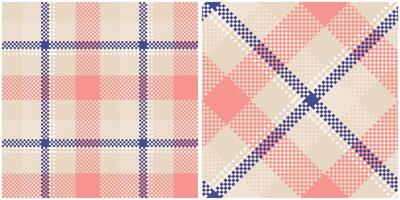 Tartan Plaid Seamless Pattern. Traditional Scottish Checkered Background. Traditional Scottish Woven Fabric. Lumberjack Shirt Flannel Textile. Pattern Tile Swatch Included. vector