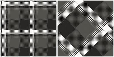 Classic Scottish Tartan Design. Checkerboard Pattern. Flannel Shirt Tartan Patterns. Trendy Tiles for Wallpapers. vector