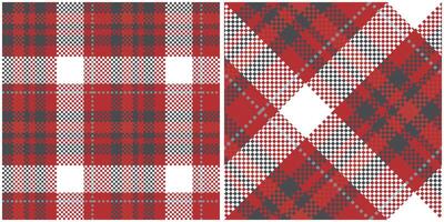 Tartan Pattern Seamless. Pastel Classic Pastel Scottish Tartan Design. Seamless Tartan Illustration Set for Scarf, Blanket, Other Modern Spring Summer Autumn Winter Holiday Fabric Print. vector