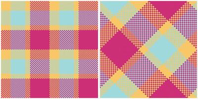 Classic Scottish Tartan Design. Tartan Seamless Pattern. Traditional Scottish Woven Fabric. Lumberjack Shirt Flannel Textile. Pattern Tile Swatch Included. vector