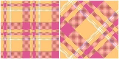 Classic Scottish Tartan Design. Tartan Plaid Seamless Pattern. Template for Design Ornament. Seamless Fabric Texture. vector