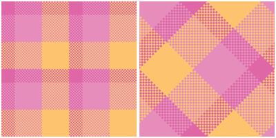 Tartan Plaid Seamless Pattern. Checker Pattern. Template for Design Ornament. Seamless Fabric Texture. Illustration vector